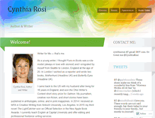 Tablet Screenshot of cynthiarosi.com